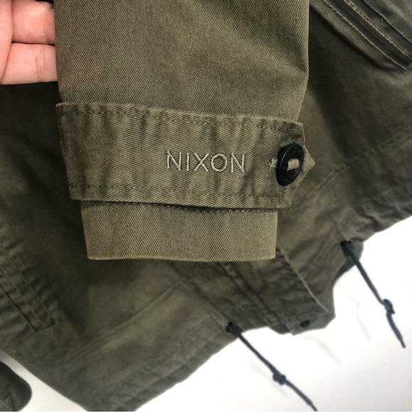 Nixon Green Utility Cargo Jacket Small - Picture 13 of 13